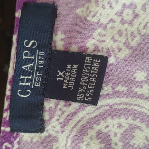 Chaps Top Size XL - Picture 5 of 6